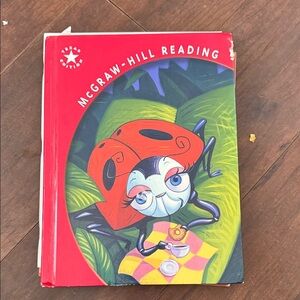 McGraw-Hill Reading Book with Ladybug Cover